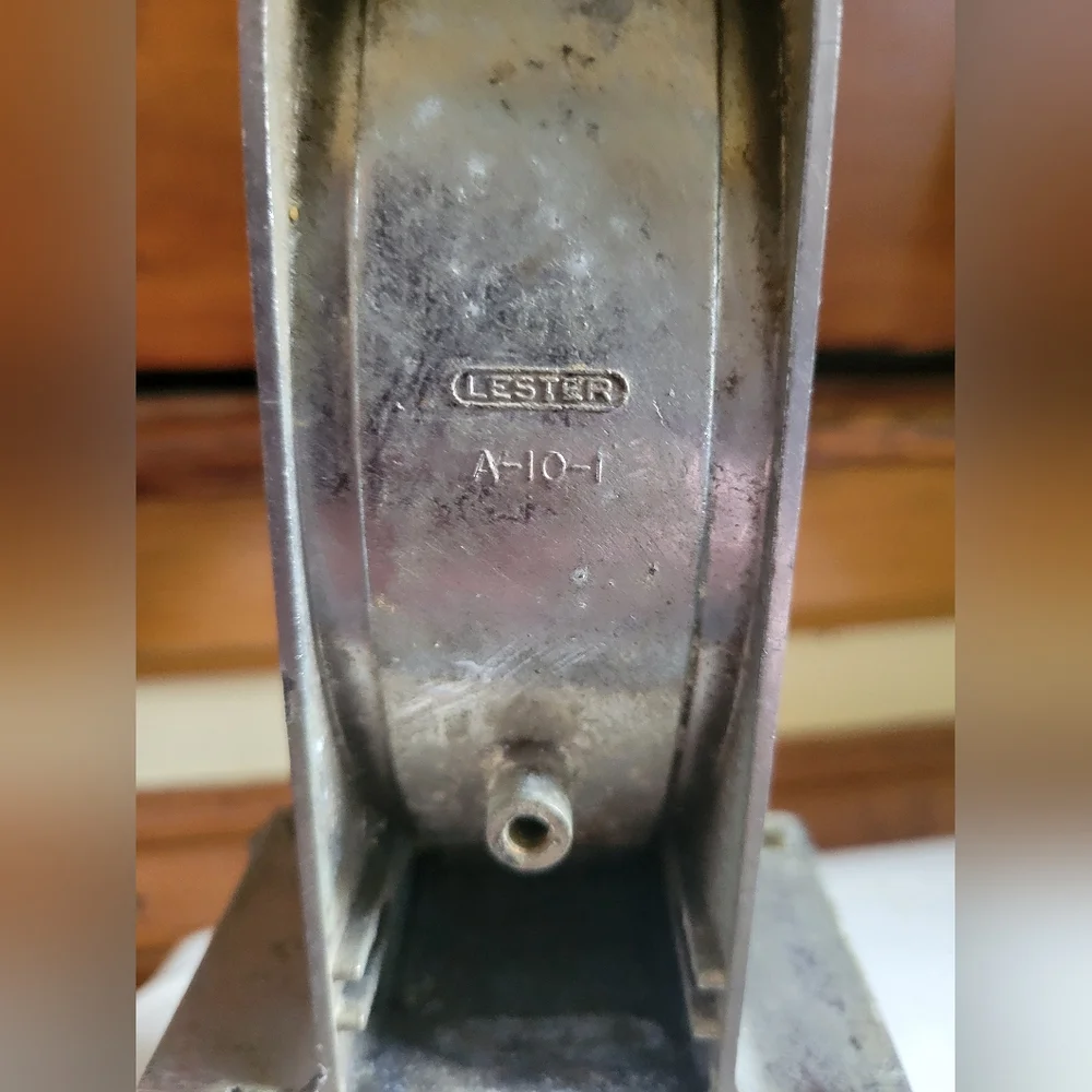 Vintage Lester Dry-Tab Industrial Package Sealer Dispenser